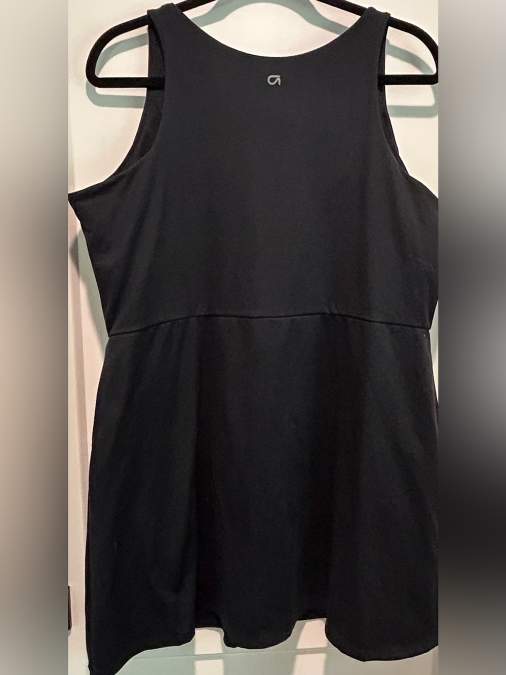 GapFit Black Athletic Dress XL Built-In Shorts Tennis Golf Workout Athleisure - Picture 5 of 8